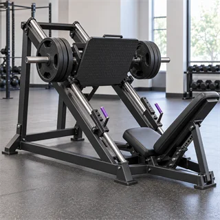 Leg press machine